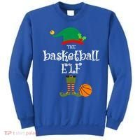 Basketball Elf Christmas Sport Holidays Great Gift Sweatshirt thumb 0
