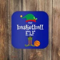 Basketball Elf Christmas Sport Holidays Great Gift Coaster thumb 0
