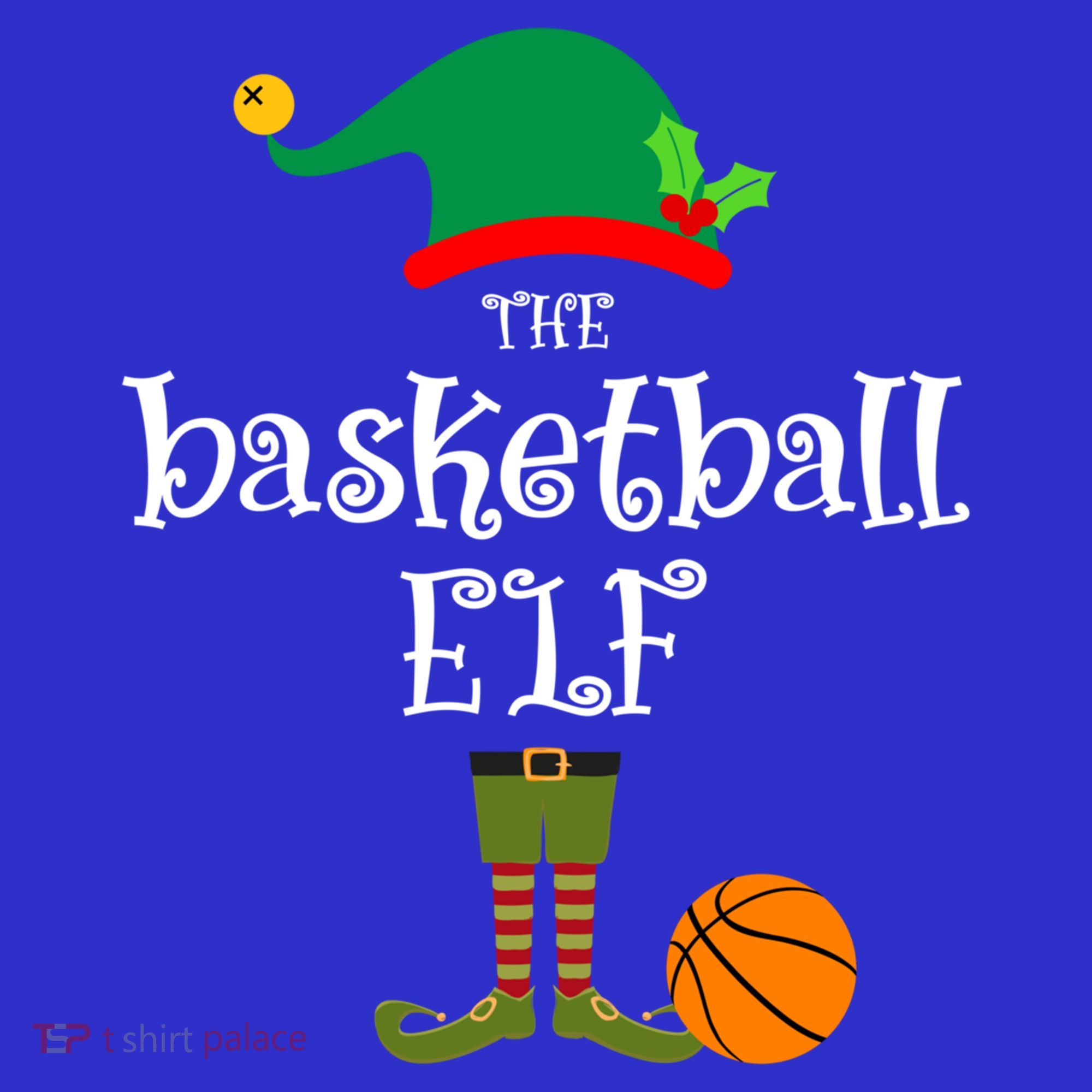 Basketball Elf Christmas Sport Holidays Great Gift Women's Tank Top