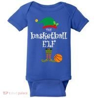 Basketball Elf Christmas Sport Holidays Great Gift Baby Bodysuit thumb 0