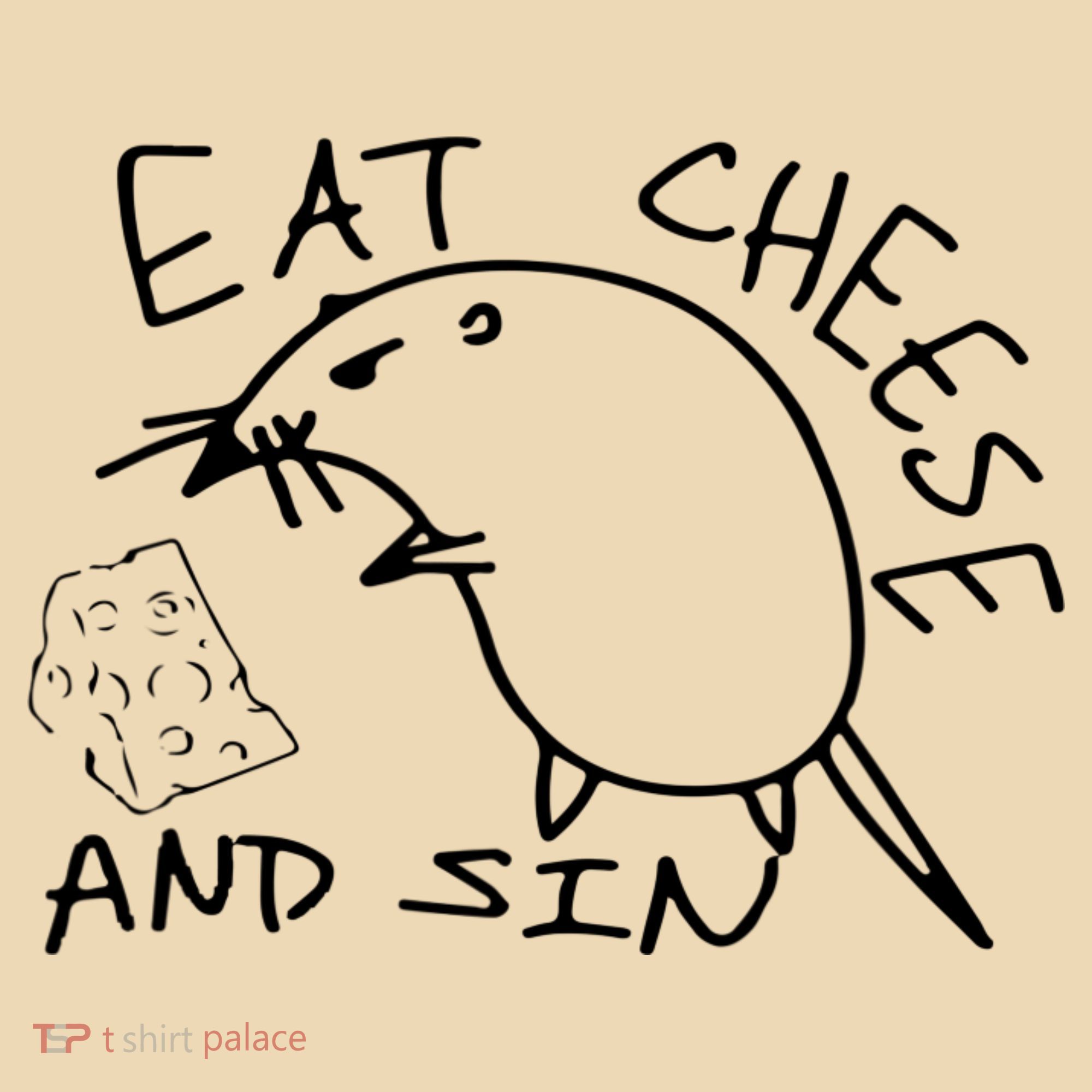 Buy Eat Cheese And Sin Funny Rat Tote Bag