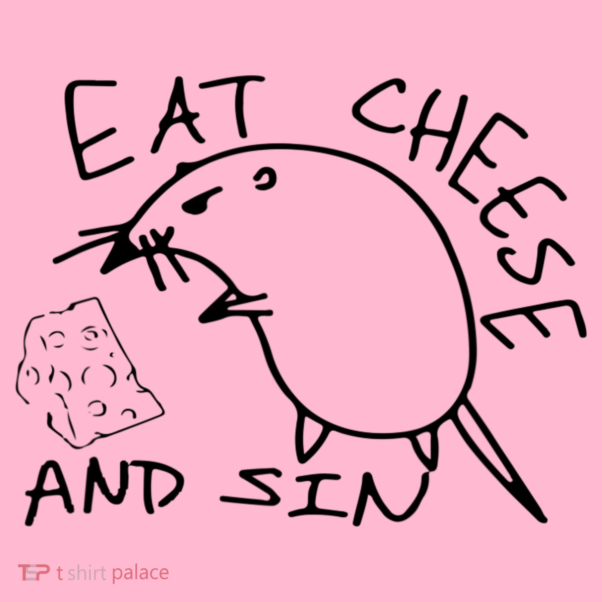 Buy Eat Cheese And Sin Funny Rat Coaster