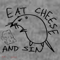 Buy Eat Cheese And Sin Funny Rat Toddler Hoodie thumb 2