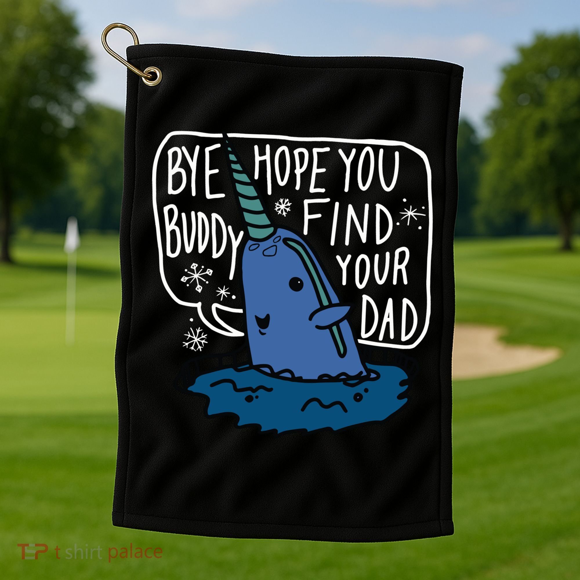Buddy Elf Christmas Christmas Movie Golf Towel