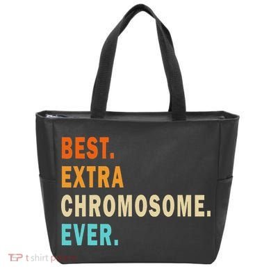 Best Extra Chromosome Ever Down Syndrome Awareness Vintage Tote Bag