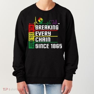 Breaking Every Chain Since 1865, Juneteenth 1865 Women's Sweatshirt