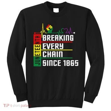 Breaking Every Chain Since 1865, Juneteenth 1865 Sweatshirt