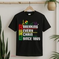 Breaking Every Chain Since 1865, Juneteenth 1865 T-Shirt thumb 2
