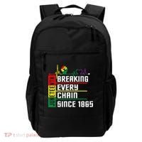 Breaking Every Chain Since 1865, Juneteenth 1865 Backpack thumb 0