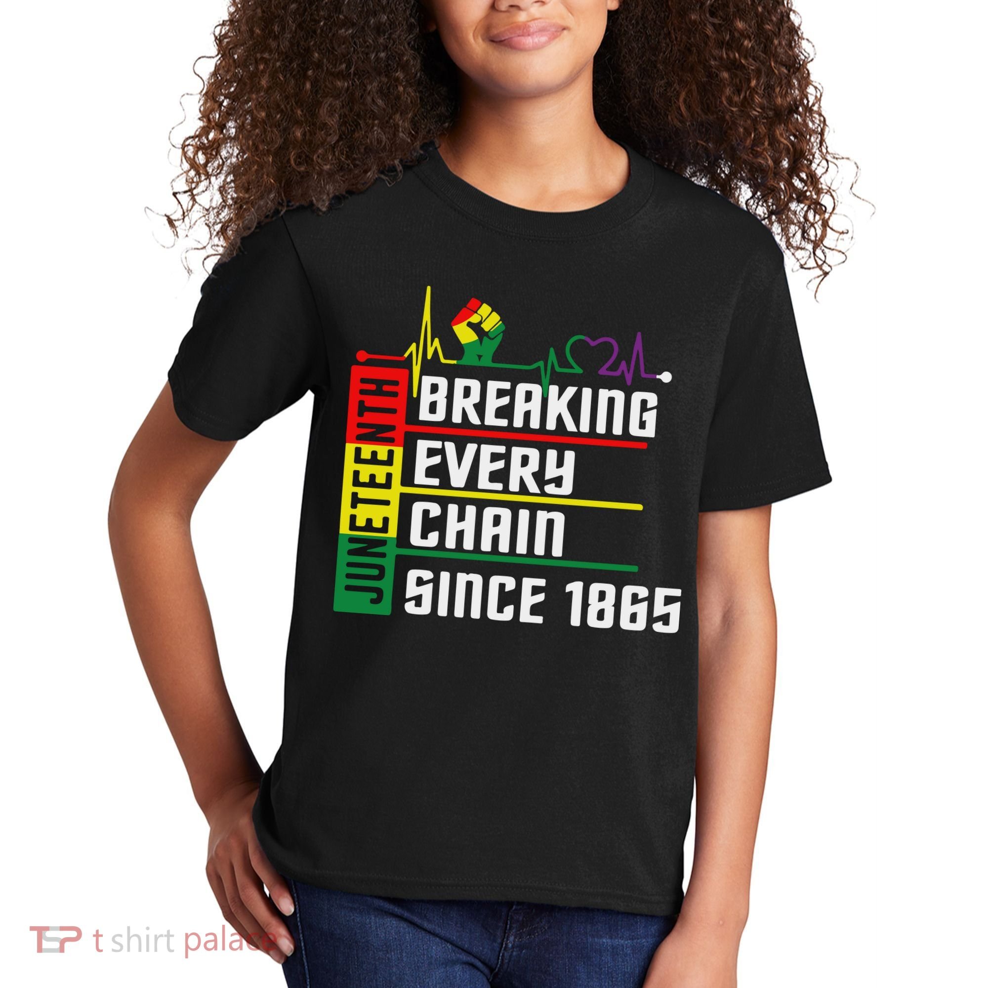 Breaking Every Chain Since 1865, Juneteenth 1865 Kids T-Shirt