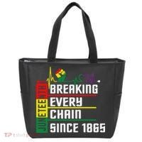 Breaking Every Chain Since 1865, Juneteenth 1865 Tote Bag thumb 0