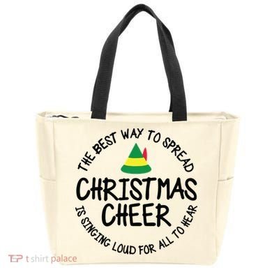 Buddy Elf Christmas Cheer Tote Bag