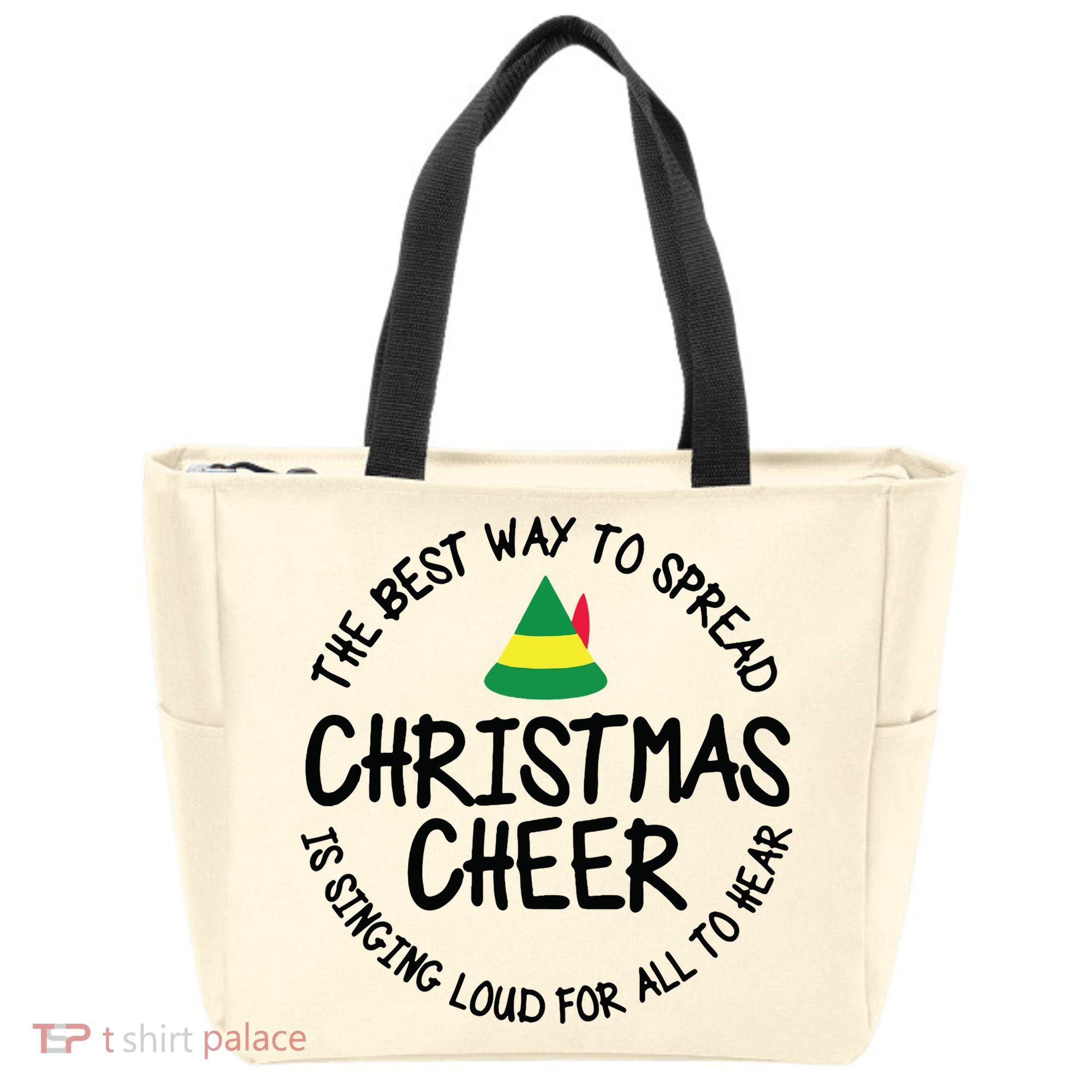 Buddy Elf Christmas Cheer Tote Bag