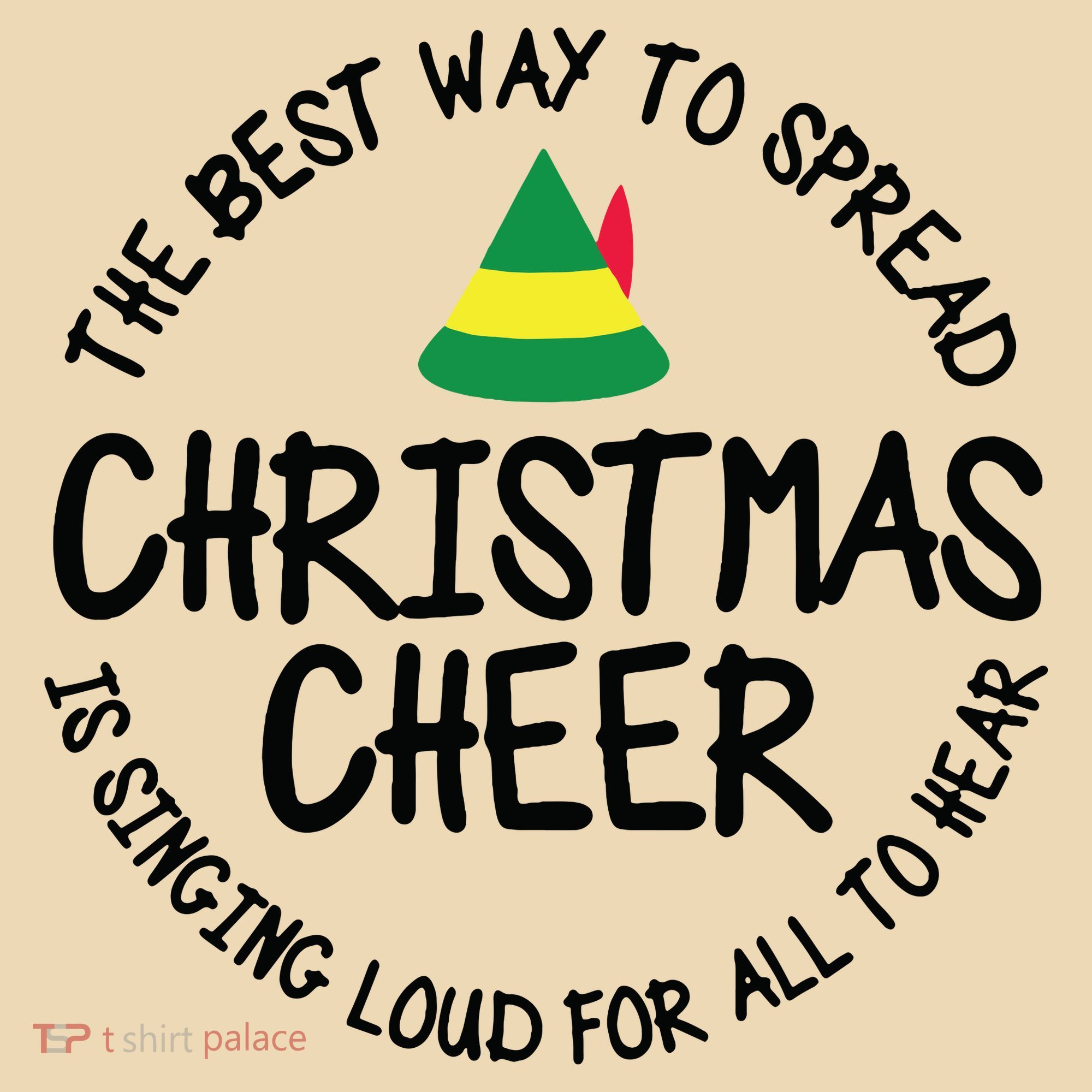 Buddy Elf Christmas Cheer Tote Bag