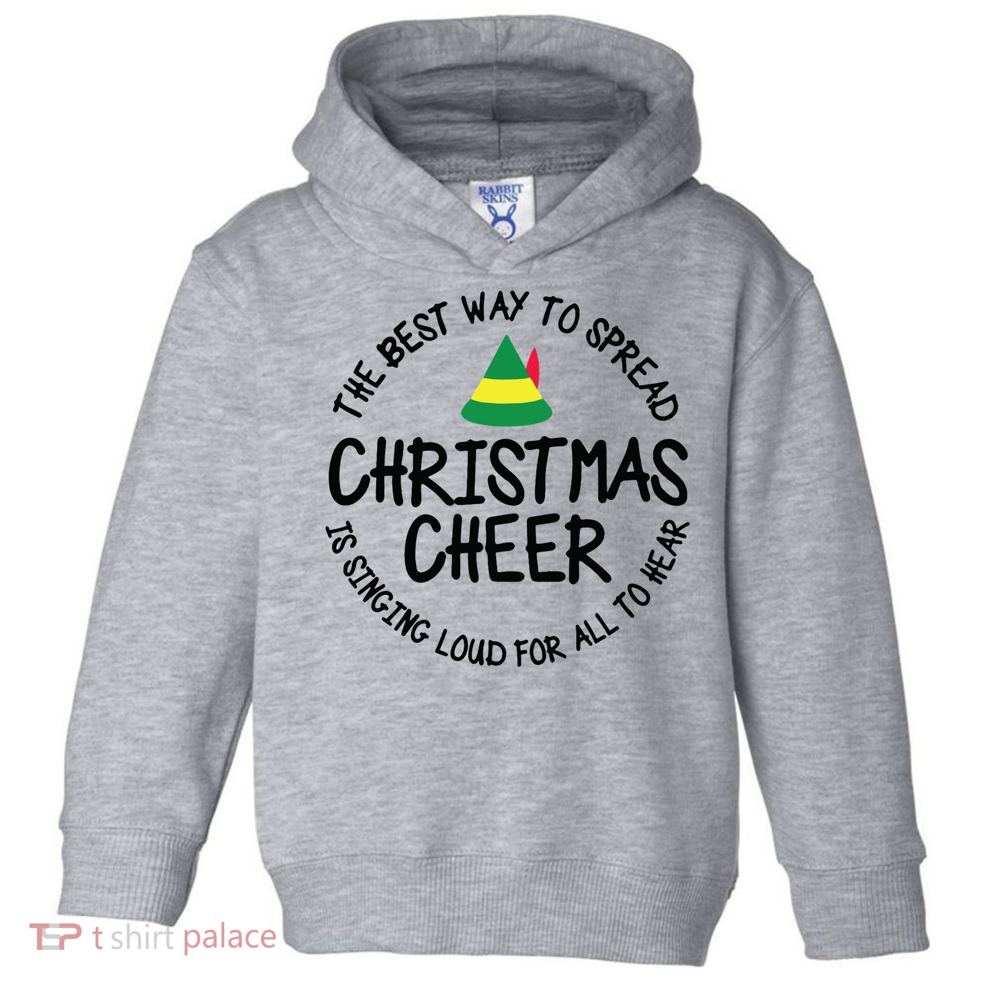 Buddy Elf Christmas Cheer Toddler Hoodie