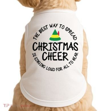 Buddy Elf Christmas Cheer Doggie Tank