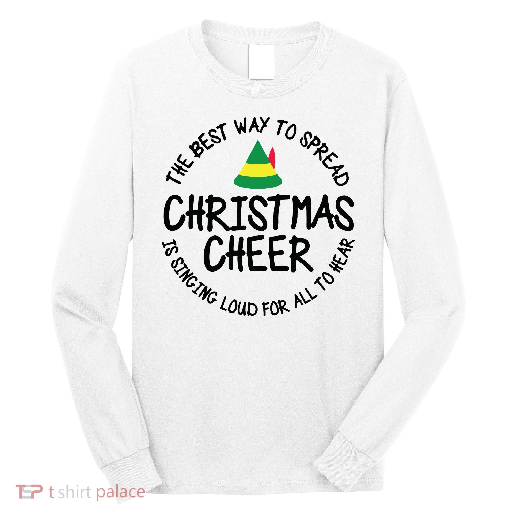 Buddy Elf Christmas Cheer Long Sleeve Shirt