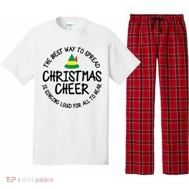 Buddy Elf Christmas Cheer Pajama Set