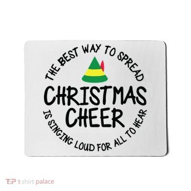 Buddy Elf Christmas Cheer Mousepad