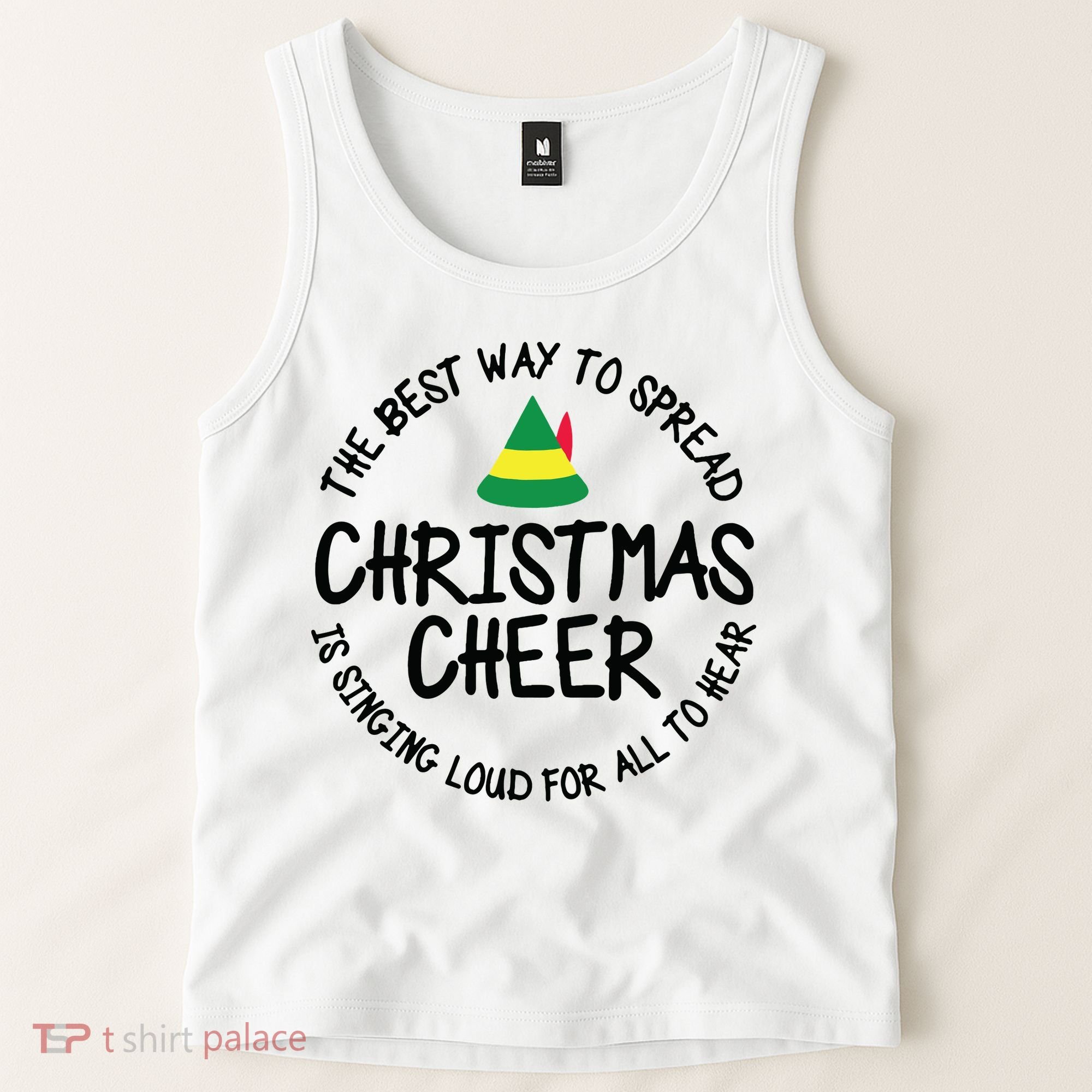 Buddy Elf Christmas Cheer Tank Top