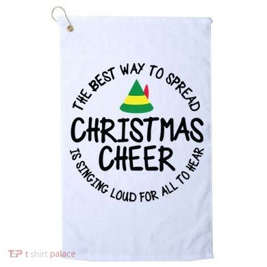 Buddy Elf Christmas Cheer Golf Towel