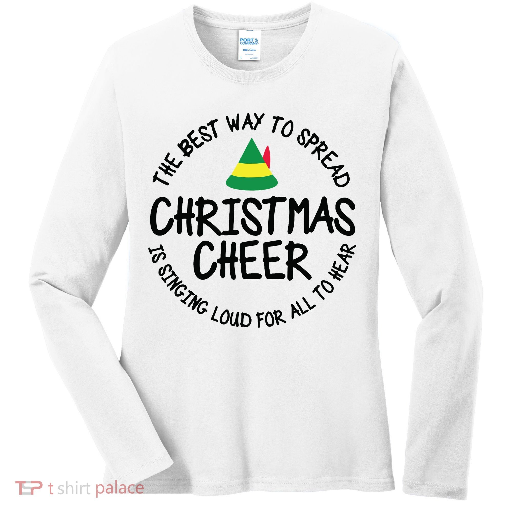 Buddy Elf Christmas Cheer Women's Long Sleeve Shirt