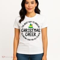 Buddy Elf Christmas Cheer Women's T-Shirt thumb 4