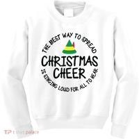 Buddy Elf Christmas Cheer Kids Sweatshirt thumb 0