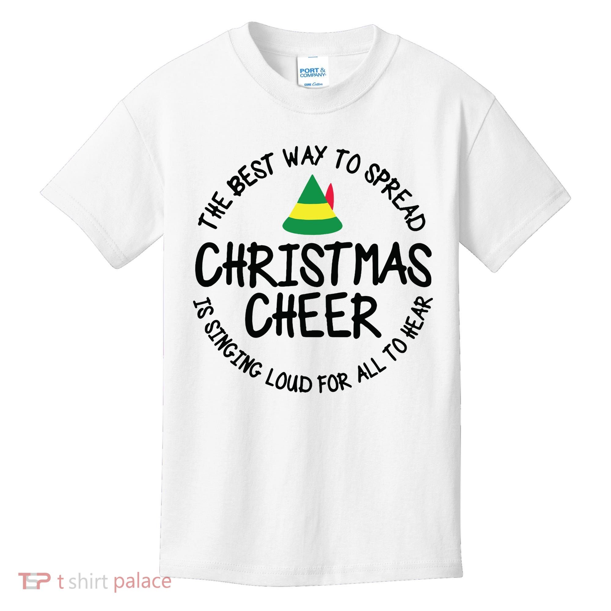 Buddy Elf Christmas Cheer Kids T-Shirt