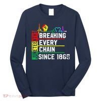 Breaking Every Chain Since 1865 Juneteenth Black History Long Sleeve Shirt thumb 0
