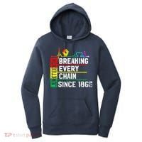 Breaking Every Chain Since 1865 Juneteenth Black History Women's Hoodie thumb 0