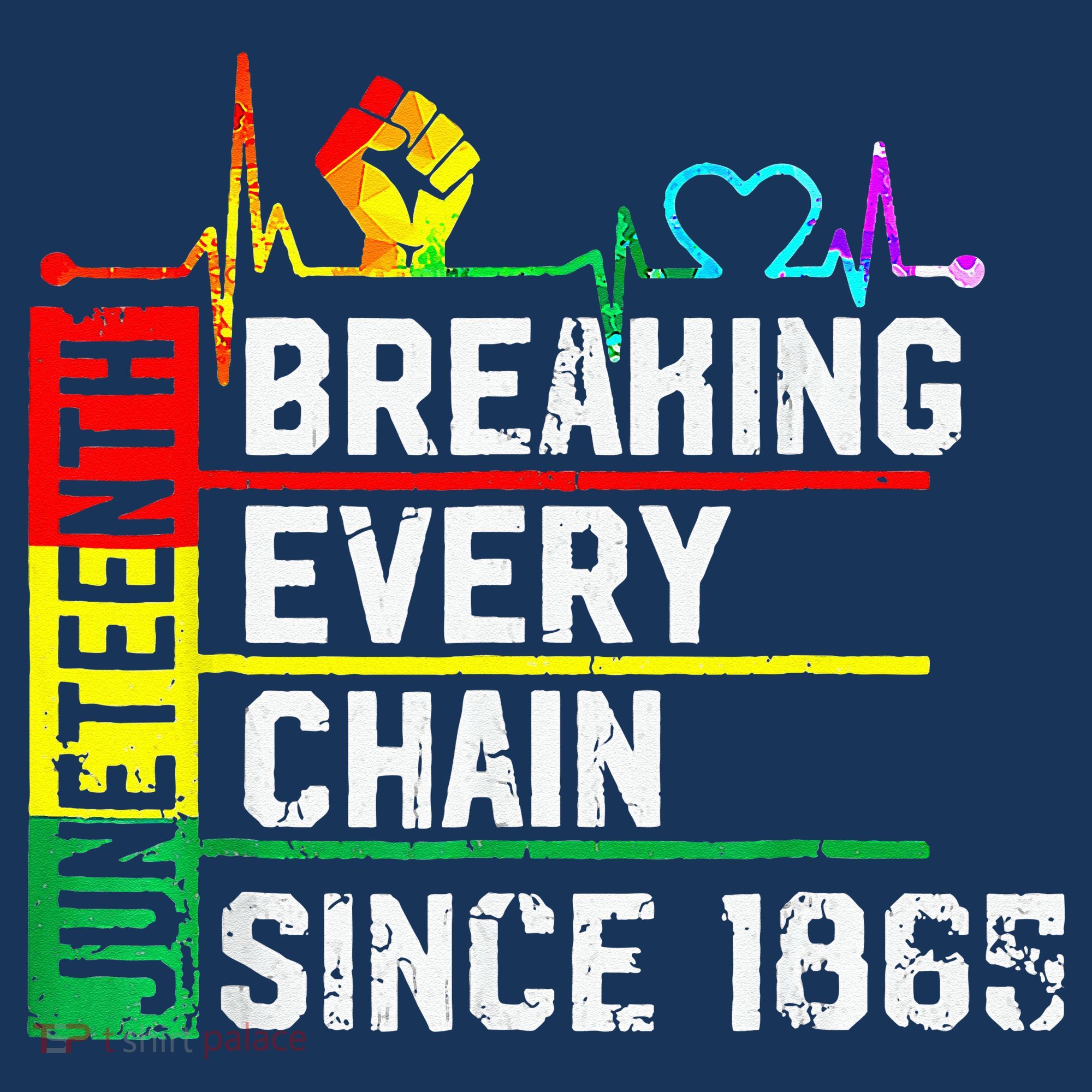 Breaking Every Chain Since 1865 Juneteenth Black History Women's T-Shirt