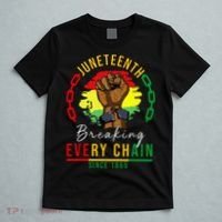 Breaking Every Chain Since 1865  Juneteenth Freedom T-Shirt thumb 5