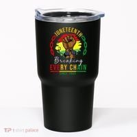 Breaking Every Chain Since 1865  Juneteenth Freedom Tumbler thumb 0