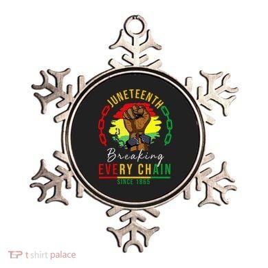 Breaking Every Chain Since 1865  Juneteenth Freedom Ornament