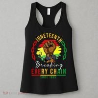 Breaking Every Chain Since 1865  Juneteenth Freedom Women's Tank Top thumb 3