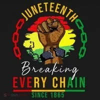 Breaking Every Chain Since 1865  Juneteenth Freedom Women's Tank Top thumb 5