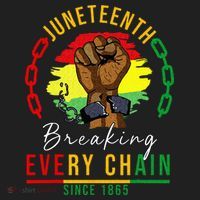Breaking Every Chain Since 1865  Juneteenth Freedom Hat thumb 2