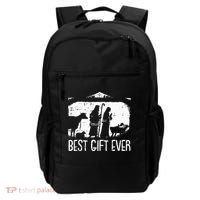 Best Ever Christmas Cool Jesus Nativity Scene Christian Backpack thumb 0
