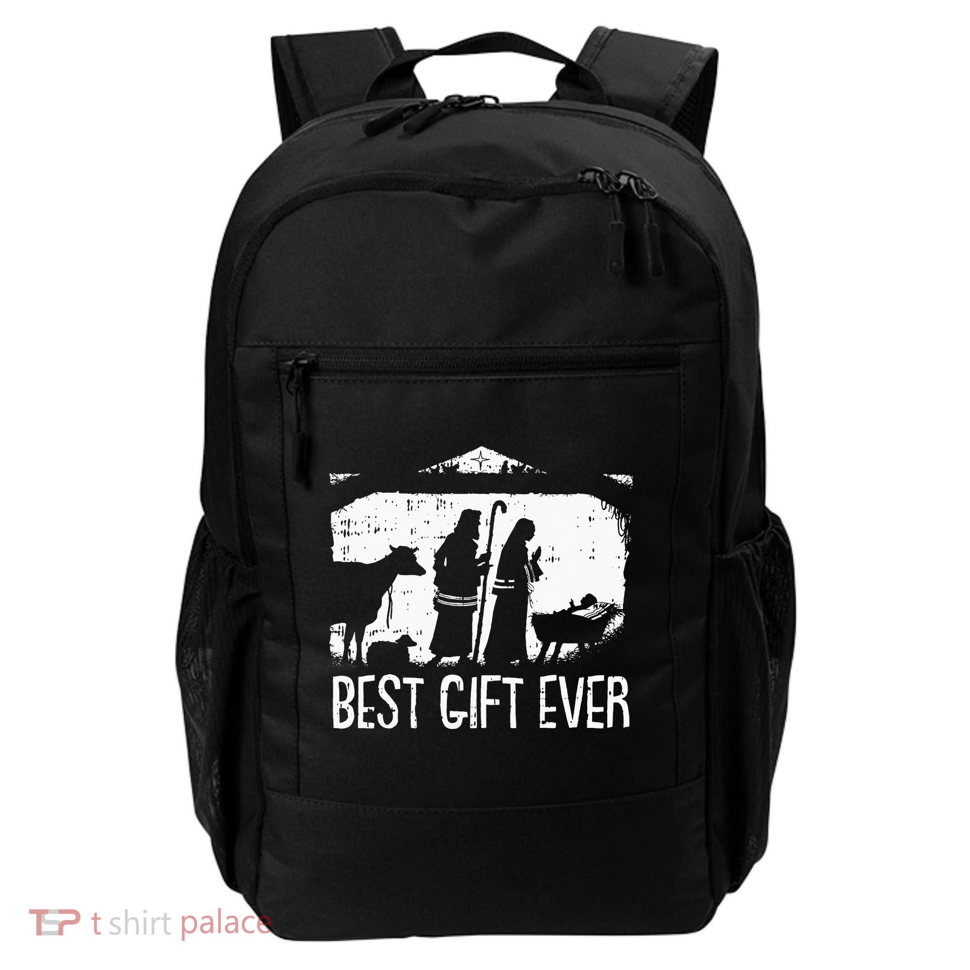 Best Ever Christmas Cool Jesus Nativity Scene Christian Backpack