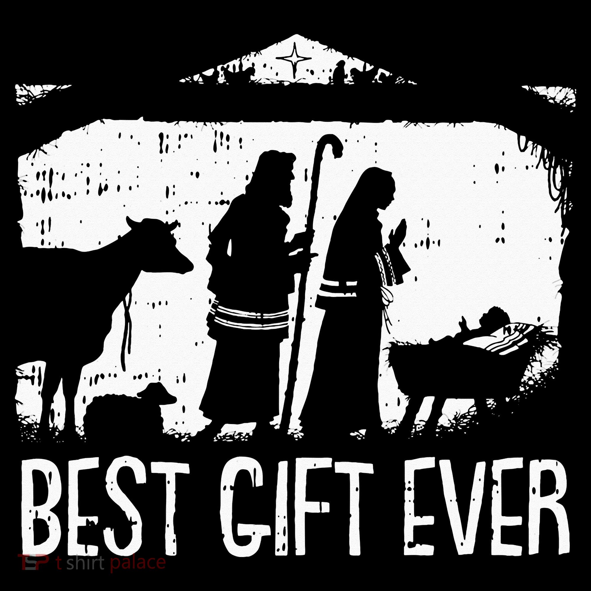 Best Ever Christmas Cool Jesus Nativity Scene Christian Women's Hoodie