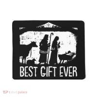 Best Ever Christmas Cool Jesus Nativity Scene Christian Mousepad thumb 0