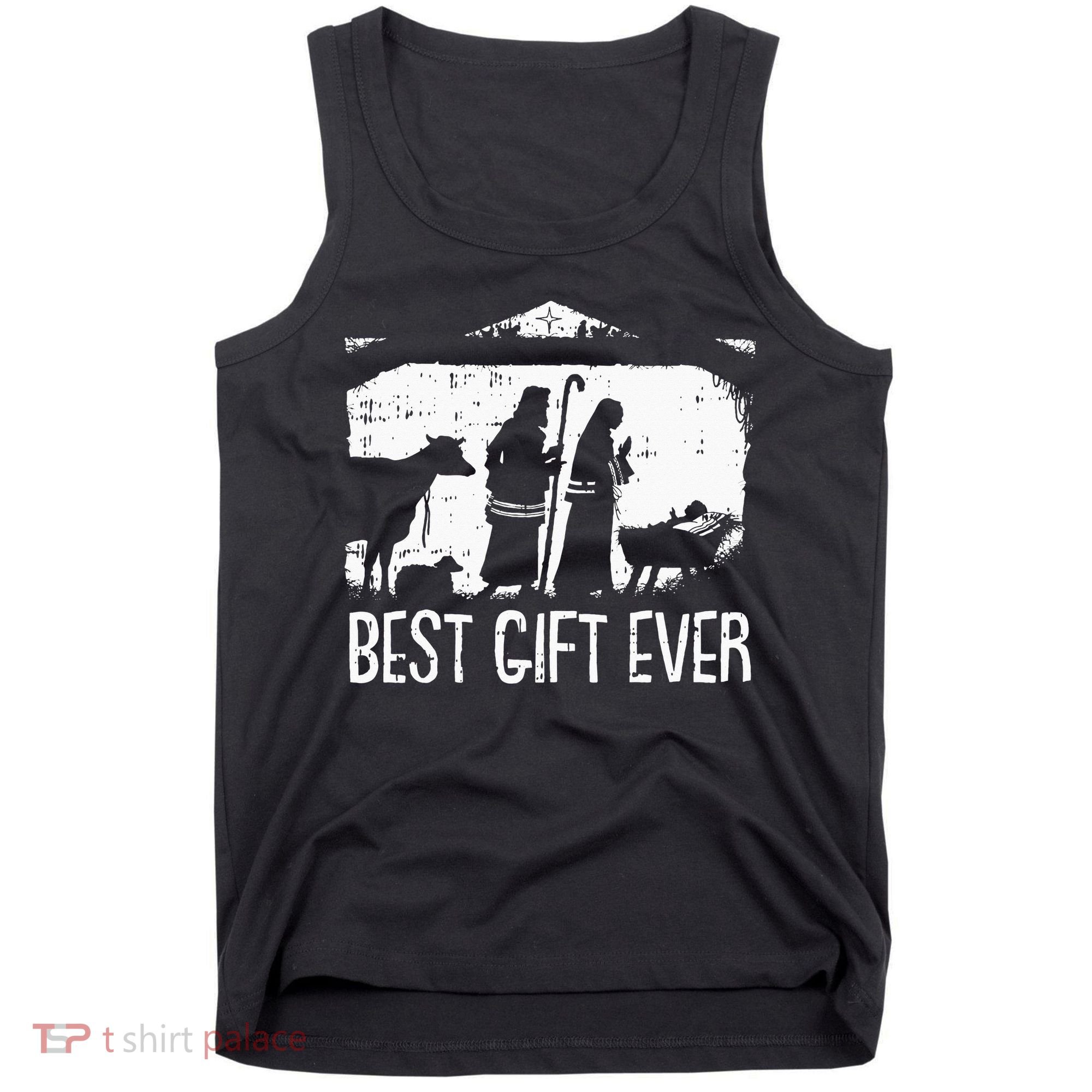Best Ever Christmas Cool Jesus Nativity Scene Christian Tank Top