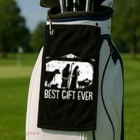 Best Ever Christmas Cool Jesus Nativity Scene Christian Golf Towel thumb 2