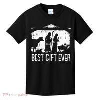 Best Ever Christmas Cool Jesus Nativity Scene Christian Kids T-Shirt thumb 0