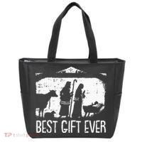 Best Ever Christmas Cool Jesus Nativity Scene Christian Tote Bag thumb 0