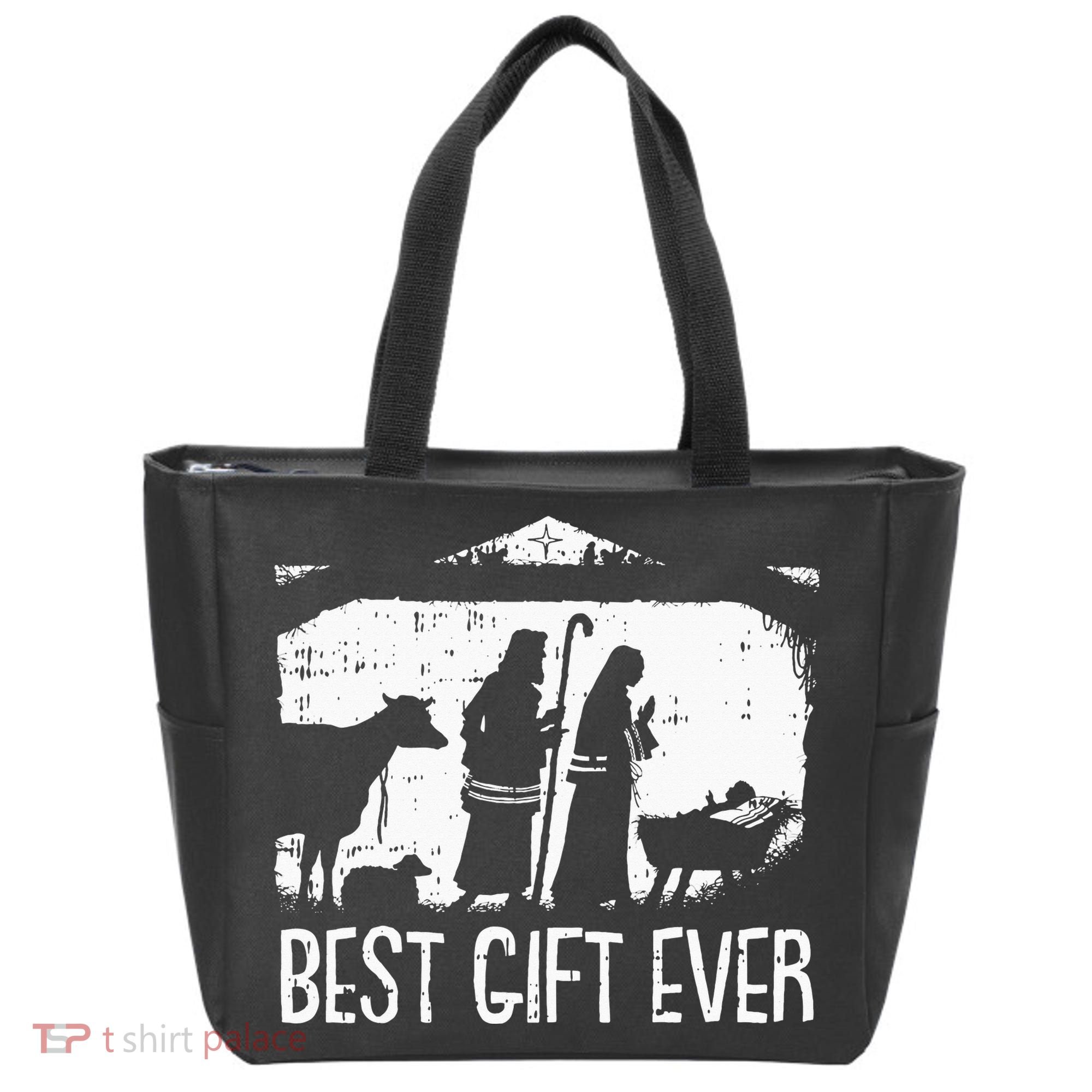 Best Ever Christmas Cool Jesus Nativity Scene Christian Tote Bag