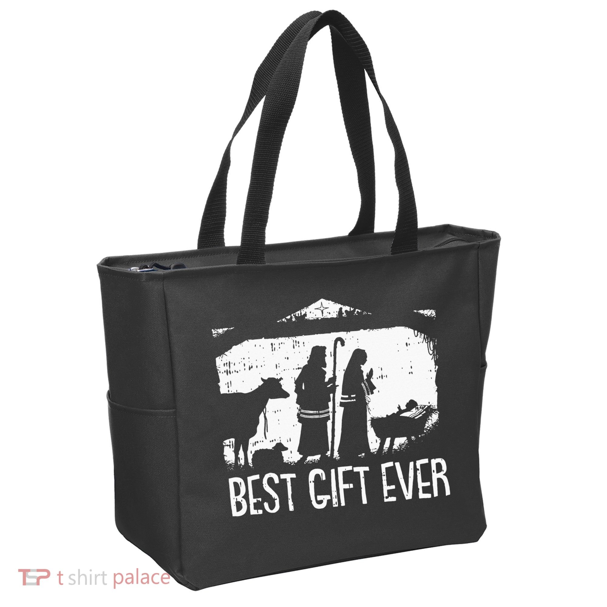 Best Ever Christmas Cool Jesus Nativity Scene Christian Tote Bag