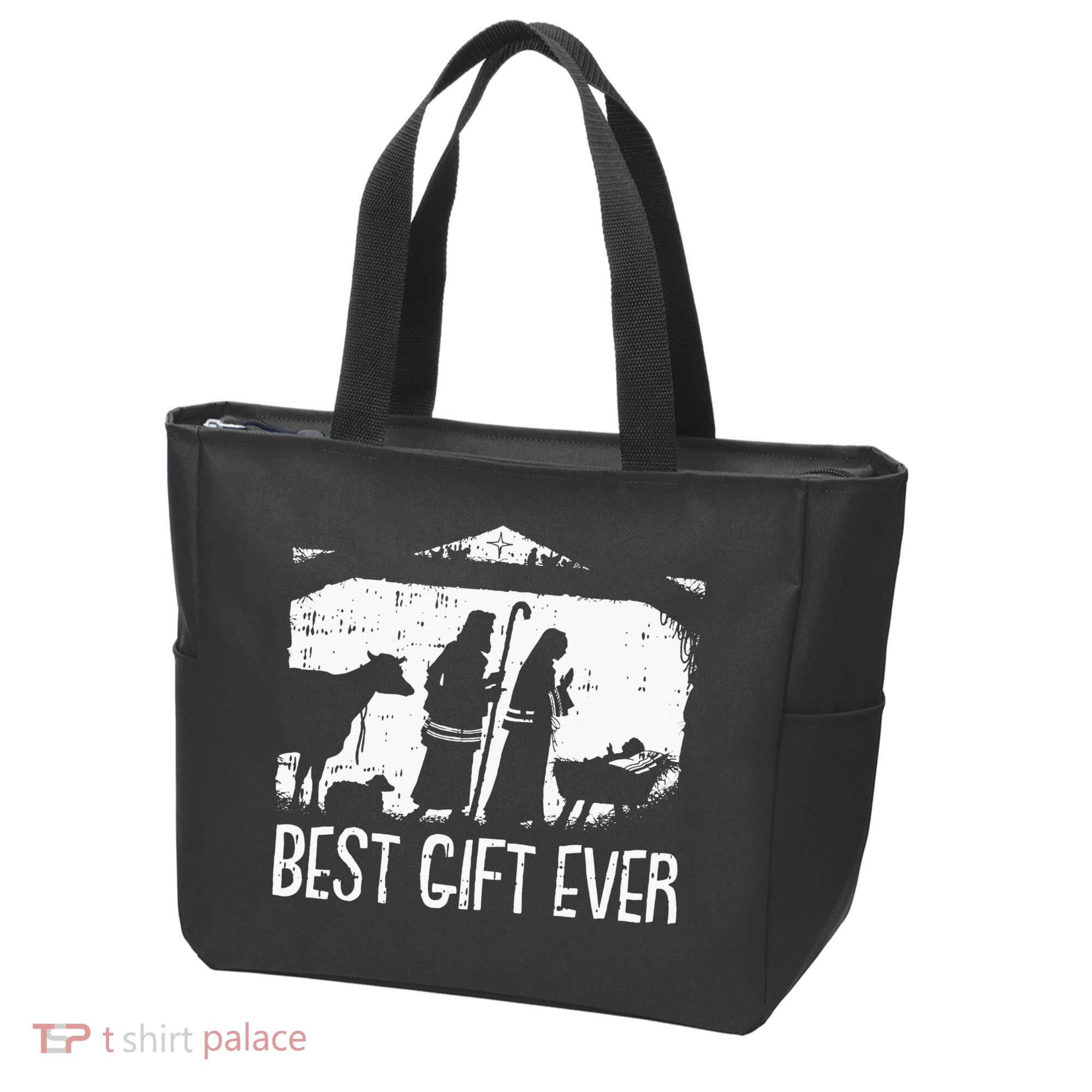 Best Ever Christmas Cool Jesus Nativity Scene Christian Tote Bag