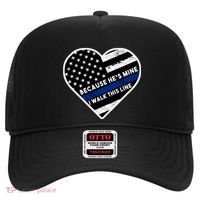 Because He's Mine I Walk This Line Back The Blue Hat thumb 0